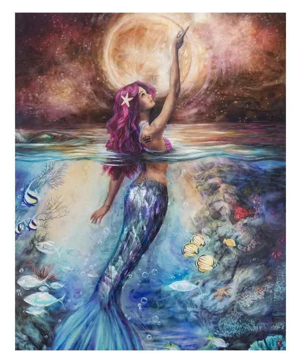 Multicolor_5D_Diamond_Painting_Golden_Mermaid,_Diy_Crystal_Diamond_Painting_Rhinestone_Embroidery_Cross_Stitch_Kits_Supply_Arts_Craft_Canvas_Wall_Decor_Sticke_30X40_Cm