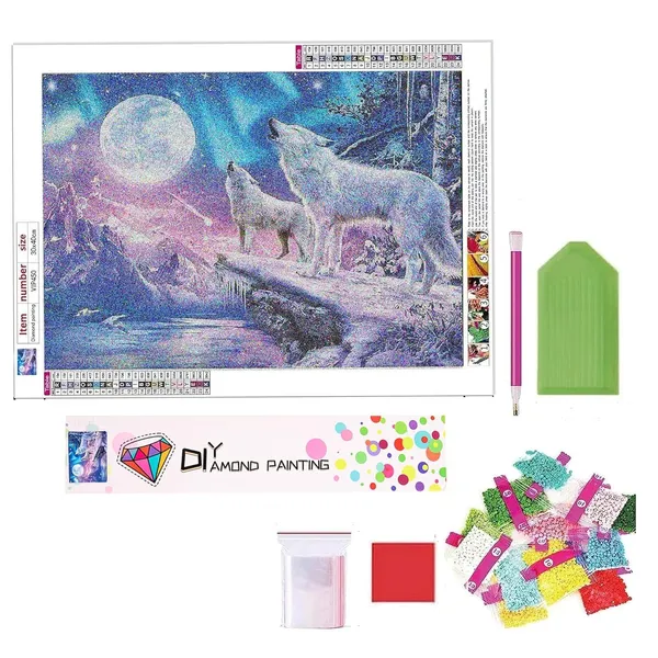 Multicolor_5D_Moon_Wolf_Diamond_Painting_Kit,_Home_Wall_Decor,_Diamond_Painting_Kits_For_Kids_And_Adults,_Stunning_Diy_Decor_With_Rhinestone,_Artistic_Masterpieces