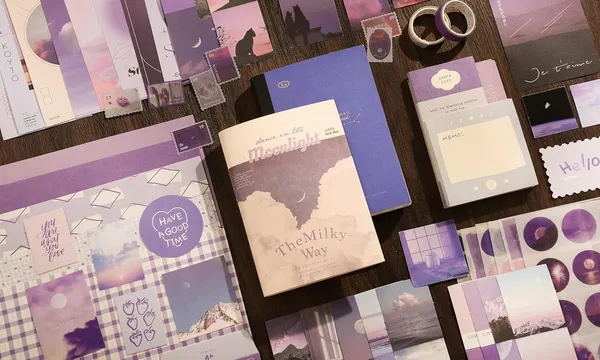 Moonlight_346Pcs_Journal_Supplies_Kit_Purple_Aesthetic_Scrapbook_Stickers,_Art_Journal_Pack,_Bullet_Planner_Diy_Decoration_Paper,_Vintage_Notebook_Craft_Kit_With_Washi_Tapes_And_Ephemera_(Moonlight)