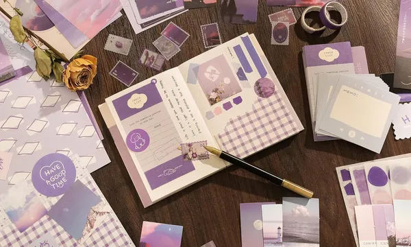 Moonlight_346Pcs_Journal_Supplies_Kit_Purple_Aesthetic_Scrapbook_Stickers,_Art_Journal_Pack,_Bullet_Planner_Diy_Decoration_Paper,_Vintage_Notebook_Craft_Kit_With_Washi_Tapes_And_Ephemera_(Moonlight)
