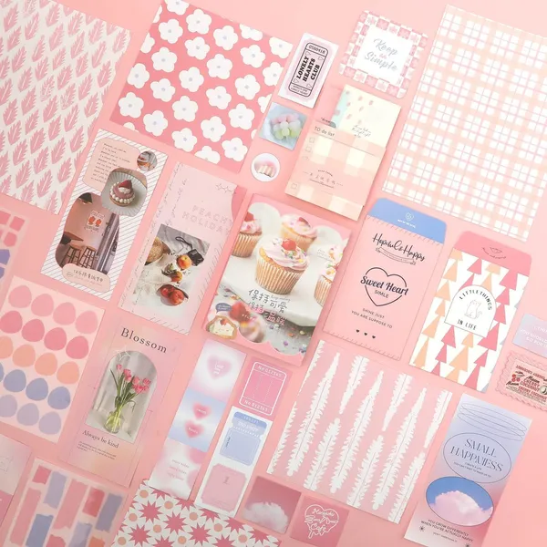 Sweetheart_346_Pcs_Vintage_Scrapbook_Kit_With_Stickers,_Washi_Tapes,_Paper_Ephemera,_Journaling_Supplies_For_Planners,_Notebooks,_And_Collage_Art_(Sweetheart)