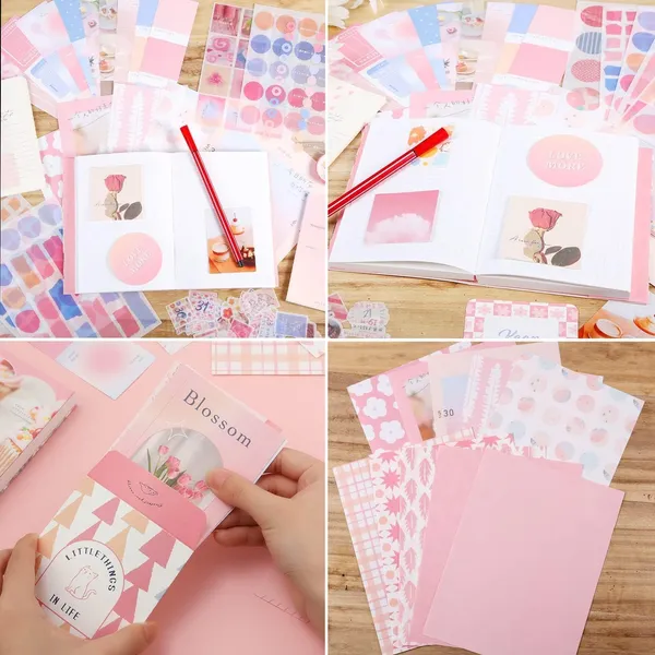 Sweetheart_346_Pcs_Vintage_Scrapbook_Kit_With_Stickers,_Washi_Tapes,_Paper_Ephemera,_Journaling_Supplies_For_Planners,_Notebooks,_And_Collage_Art_(Sweetheart)