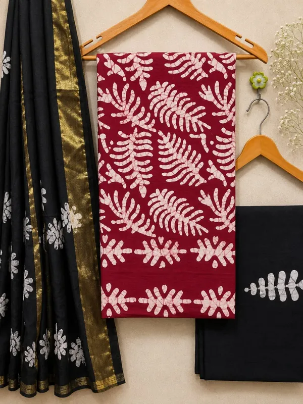 Batik_women_Wear_Cotton_Unstitched_Dress_Material_Suit