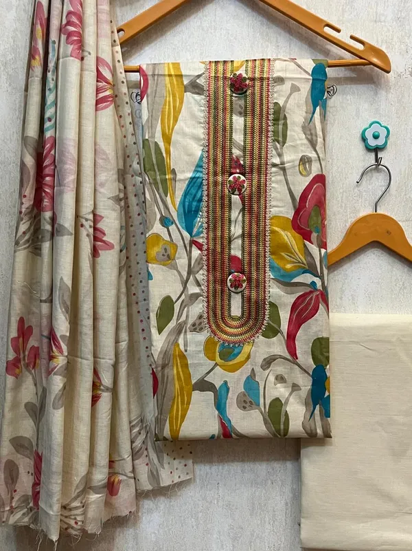 Multicolour_Soft_Cotton_Unstitched_Dress_Material_Suit_For_Women