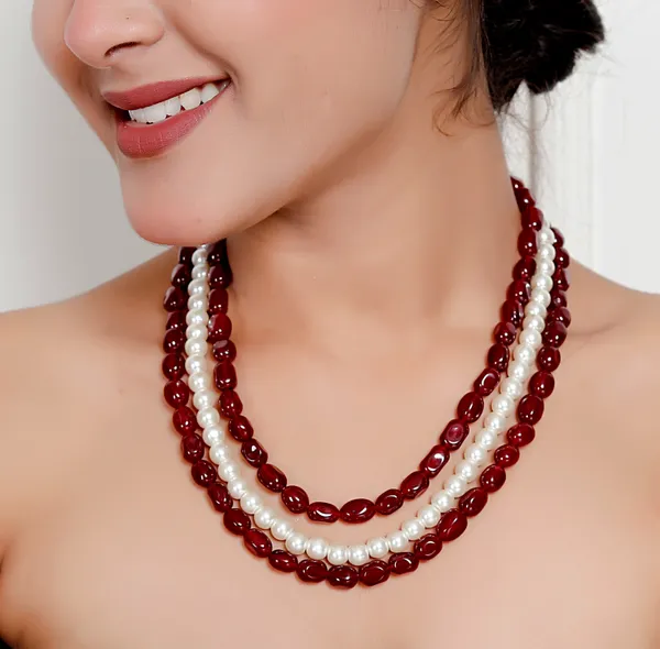 Maroon_Premium_Handcrafted_Designer_Pearl_Mala_Necklace_For_Women