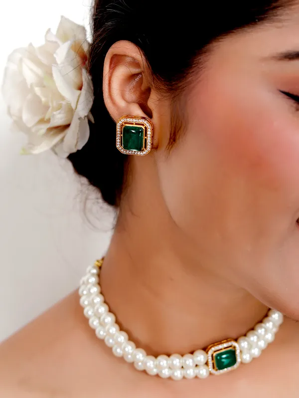 Green_Premium_Handcrafted_Designer_Golden_Necklace_With_Matching_Earrings_Set_For_Women