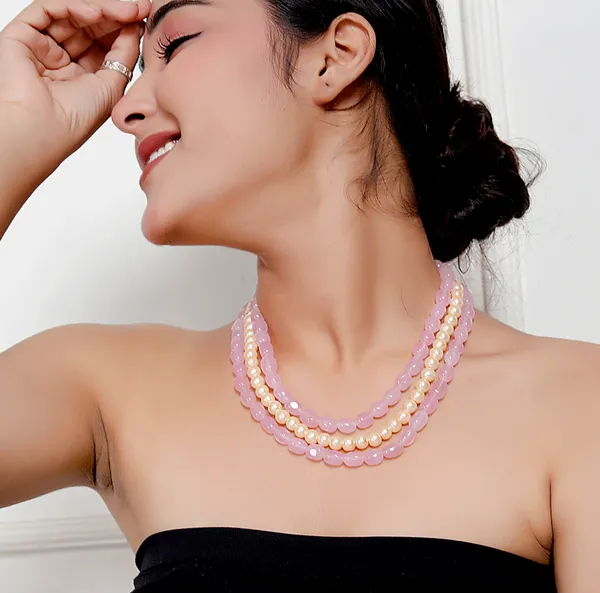 Pink_Premium_Handcrafted_Designer_Pearl_Mala_Necklace_For_Women