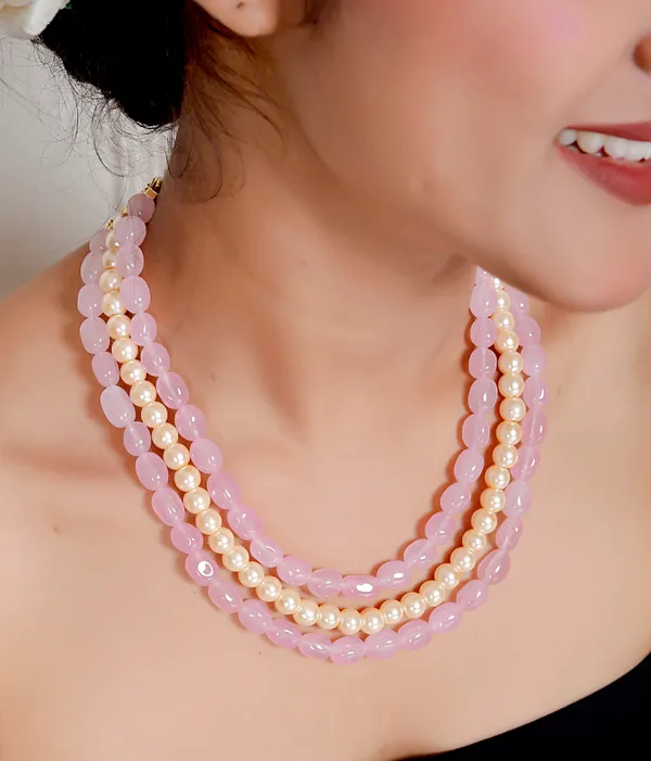 Pink_Premium_Handcrafted_Designer_Pearl_Mala_Necklace_For_Women