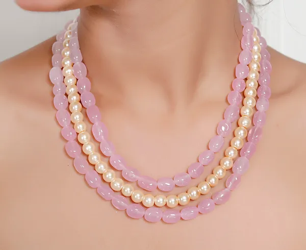 Pink_Premium_Handcrafted_Designer_Pearl_Mala_Necklace_For_Women
