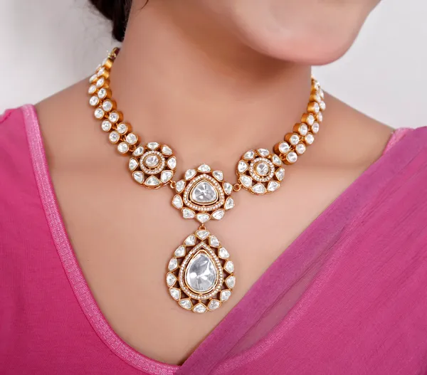 Golden_Premium_Handcrafted_Designer_Golden_Necklace_With_Matching_Earrings_Set_For_Women
