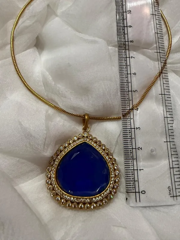 Blue_Premium_Handcrafted_Designer_Golden_Necklace_With_Matching_Earrings_Set_For_Women