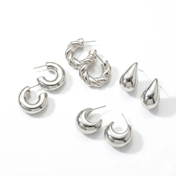 Elegant_Silver_Hoop_Earrings_Set_for_Women,_Chunky_Twisted_Design,_Multiple_Styles,_Fashion_Statement_Jewelry_(SILVER)