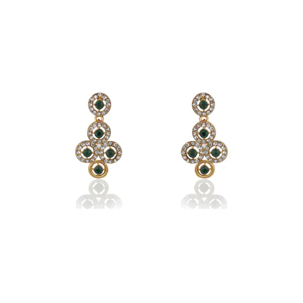 Gold-Tone_green_Necklace_Set_for_Women-_Matching_Earrings_Included,