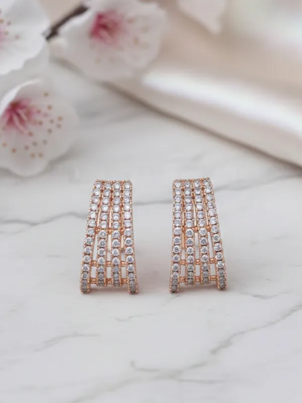 Rose_Gold_Multi-Row_Crystal_Stud_Earrings_for_Women