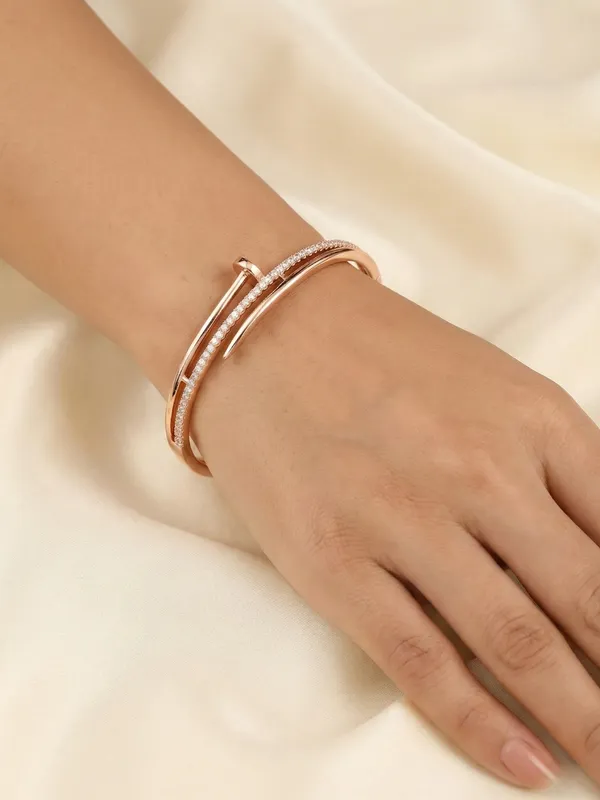 Rose_Gold_Plated_American_Diamon_(CZ)_Statement_Kada_-_Free_Size