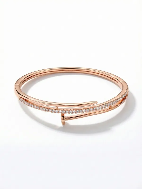 Rose_Gold_Plated_American_Diamon_(CZ)_Statement_Kada_-_Free_Size