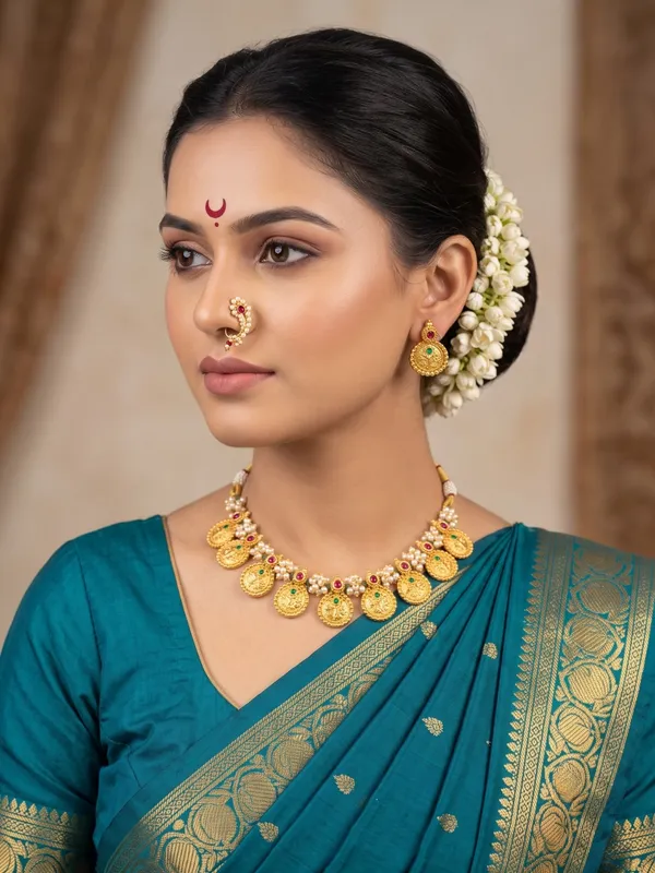 Royal_Maharashtrian_Putali_Necklace_Set_with_Pearl_&_Gem_Accents