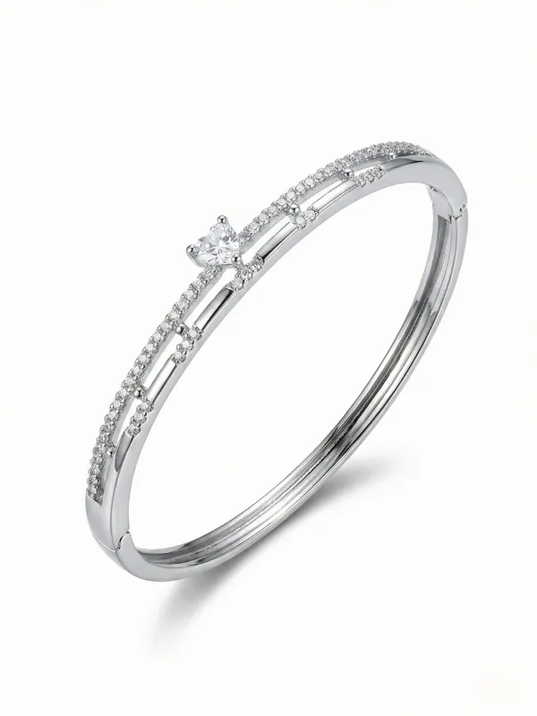 Silver_Plated_American_Diamon_(CZ)_Statement_Kada_-_Free_Size