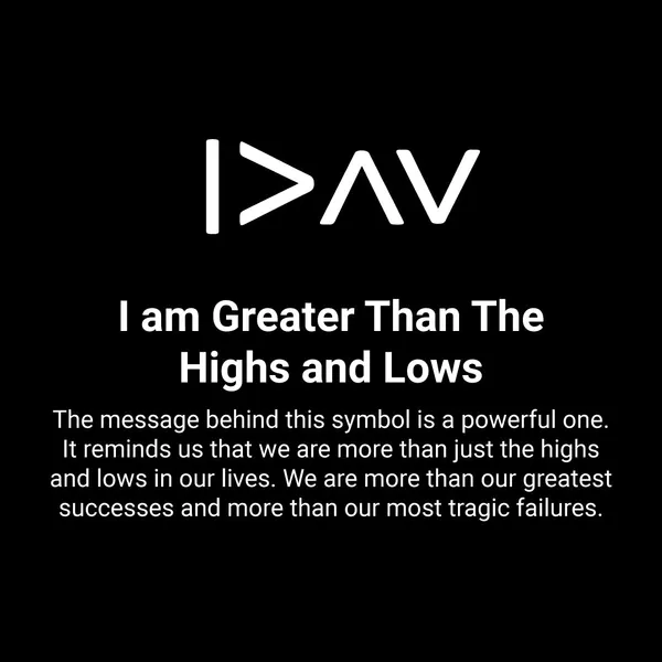 Steel_White_I_Am_Greater_Than_My_Highs_And_Lows_Symbol_Metal_Pendant_(12_Inch)
