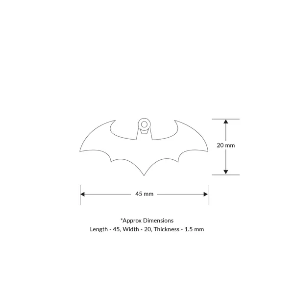 Steel_White_Dc_Universe_Batman_Inspired_Metal_Pendant_(12_Inch)