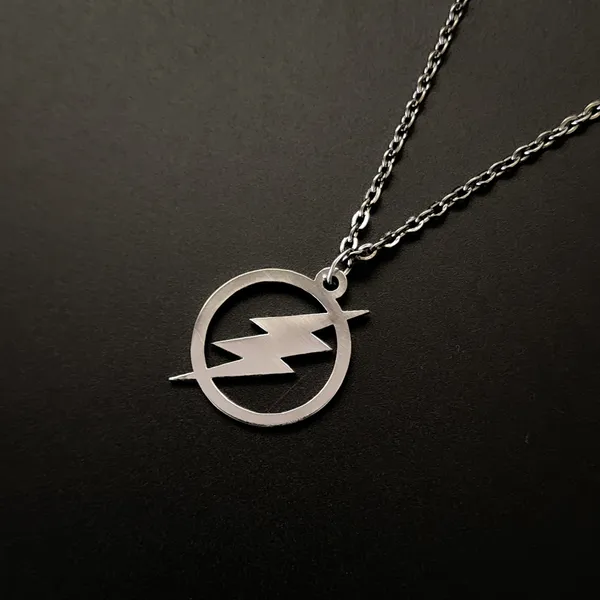 Steel_White_Lightning_Thunderbolt_Metal_Pendant_(12_Inch)