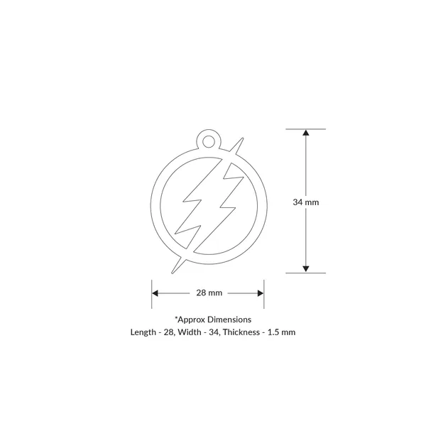 Steel_White_Lightning_Thunderbolt_Metal_Pendant_(12_Inch)