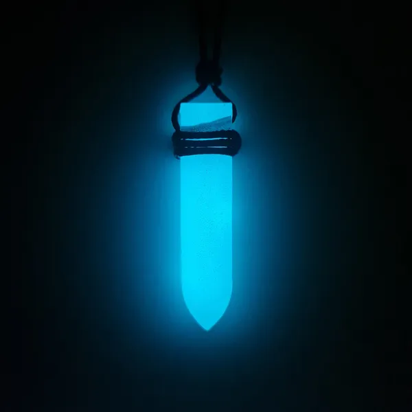 Blue_Glow_In_Dark_Bullet_Resin_Handcrafted_Unisex_Pendant_(12_Inch)