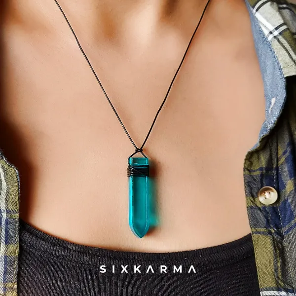 Blue_Bullet_Resin_Handcrafted_Pendant_(12_Inch)