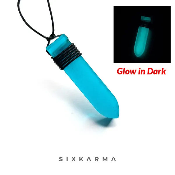 Blue_Glow_In_Dark_Bullet_Resin_Handcrafted_Pendant_(12_Inch)