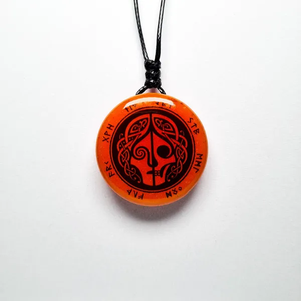 Red_Hel_(The_Goddess_Of_Death)_Vikings_Glow_In_Dark_Resin_Handcrafted_Pendant_(12_Inch)