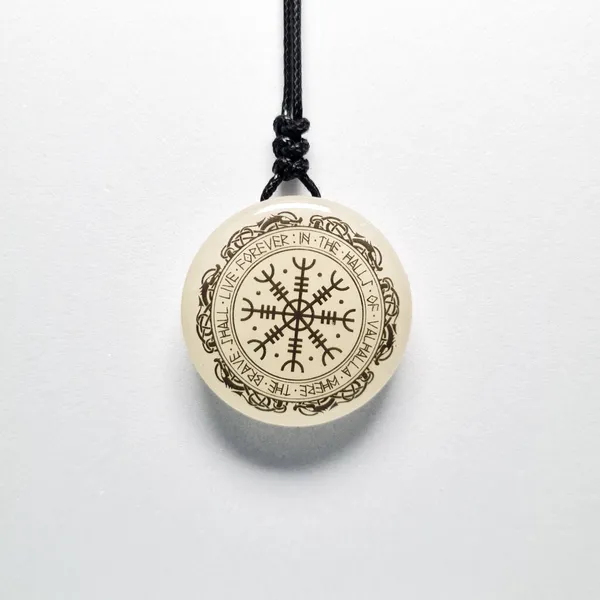 Blue_Helm_Of_Awe_With_Dragon_Border_Vikings_Glow_In_Dark_Resin_Handcrafted_Pendant_(12_Inch)