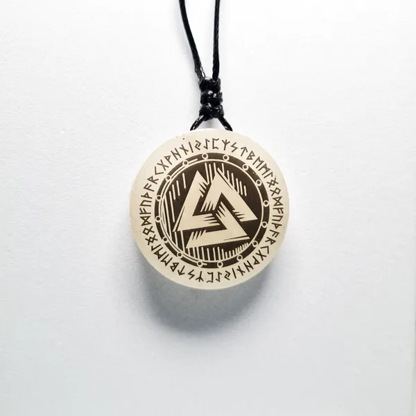 Blue_Valknut_With_Runes_Vikings_Glow_In_Dark_Resin_Handcrafted_Pendant_(12_Inch)