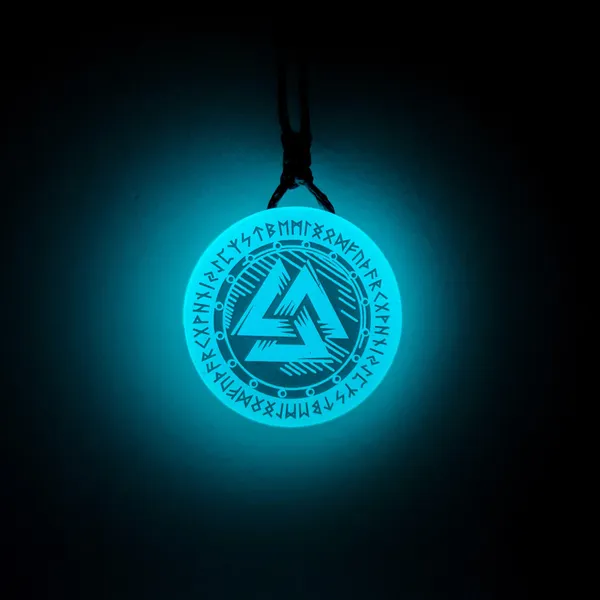 Blue_Valknut_With_Runes_Vikings_Glow_In_Dark_Resin_Handcrafted_Pendant_(12_Inch)