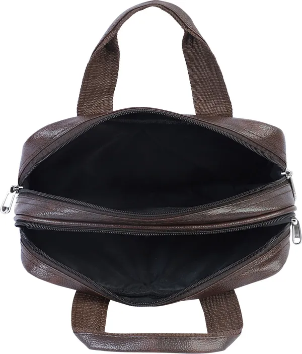 Brown_Synthetic_Leather_Sling_Cross_Body_One_Side_Shoulder_Bag_For_Men_Women