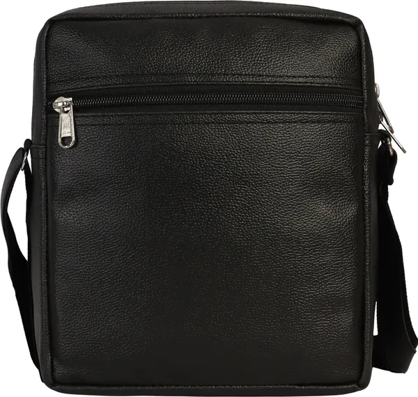 Black_Synthetic_Leather_Sling_Cross_Body_Bag_For_Boys_&_Girls