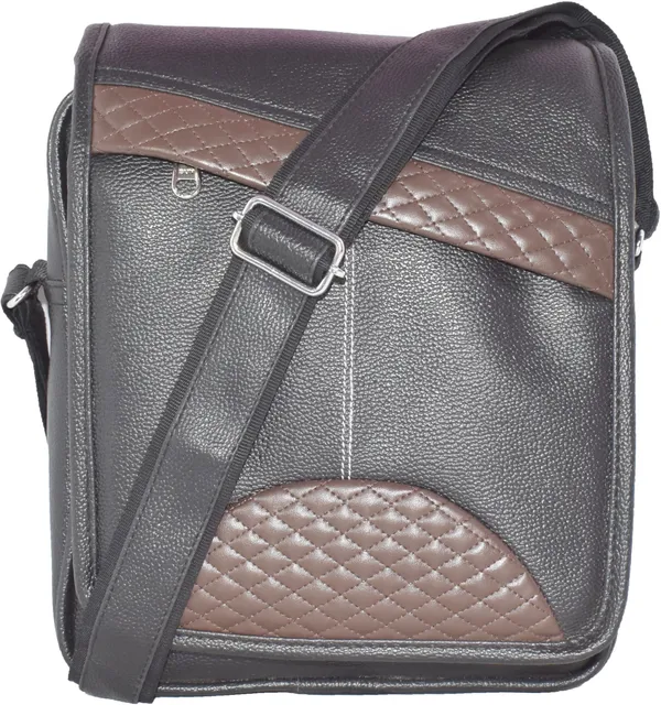 Black_Pu_Leather_Strap_Sling_Bag_Men_Cross_Body_Messenger_Bag