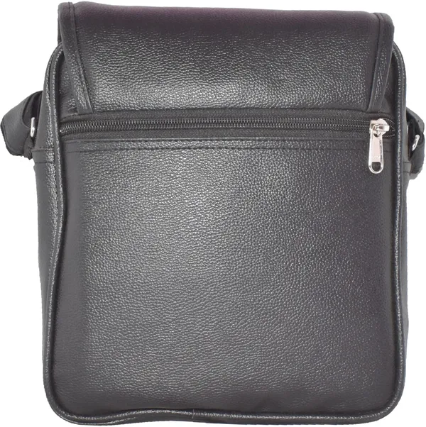 Black_Pu_Leather_Strap_Sling_Bag_Men_Cross_Body_Messenger_Bag