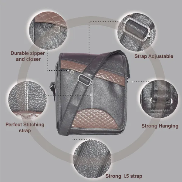 Black_Pu_Leather_Strap_Sling_Bag_Men_Cross_Body_Messenger_Bag