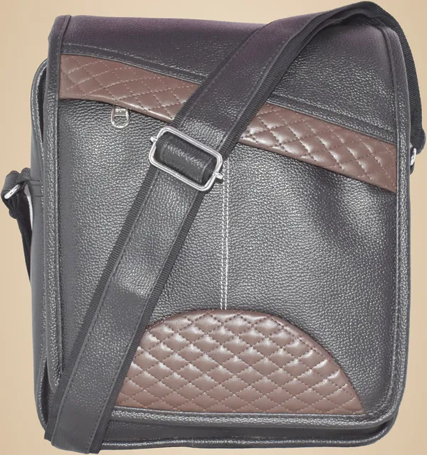 Black_Pu_Leather_Strap_Sling_Bag_Men_Cross_Body_Messenger_Bag