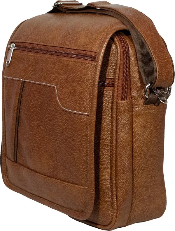 Tan_Synthatic_Leather_Gifts_Sling_Bags_/_Cross_Body_Bags_For_Girl_&_Boy