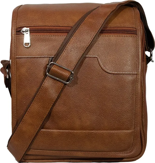 Tan_Synthatic_Leather_Gifts_Sling_Bags_/_Cross_Body_Bags_For_Girl_&_Boy