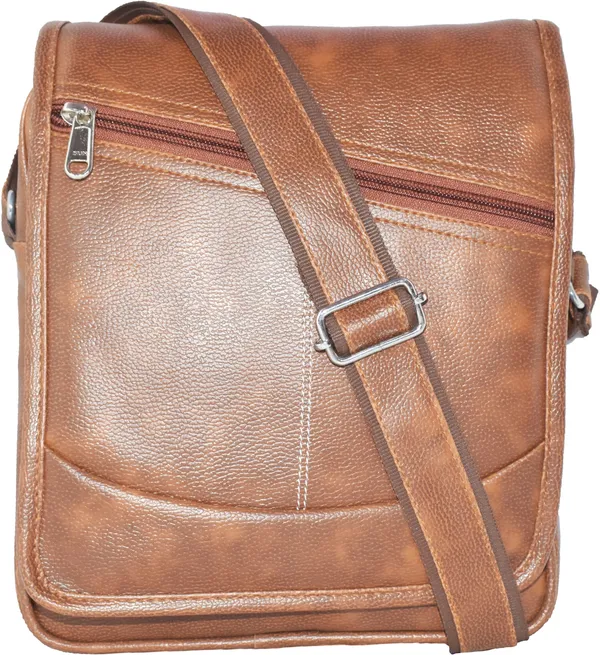 Tan_Cross_Body_Messenger_|_Stylish,_Smart_And_Trendy,_One_Side_Shoulder_Bag