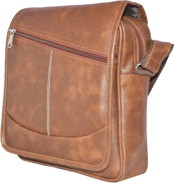 Tan_Cross_Body_Messenger_|_Stylish,_Smart_And_Trendy,_One_Side_Shoulder_Bag