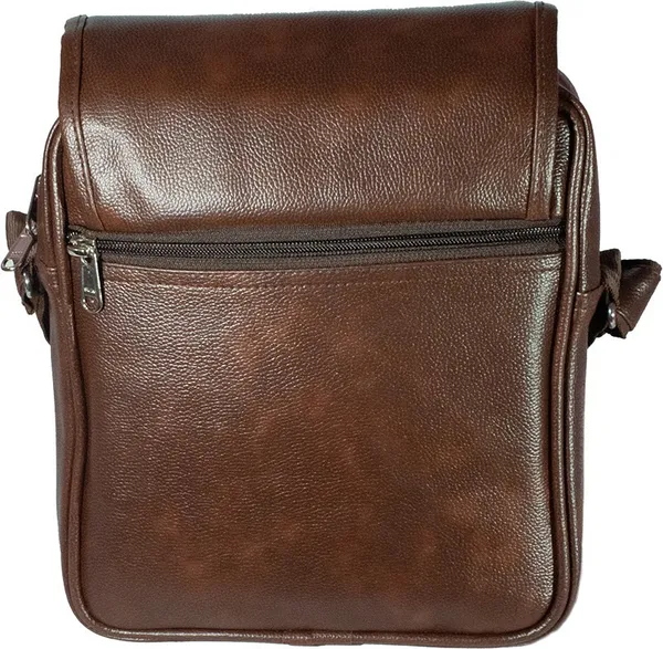 Brown_Synthatic_Leather_Sling_Bag__For_Girls_&_Boys