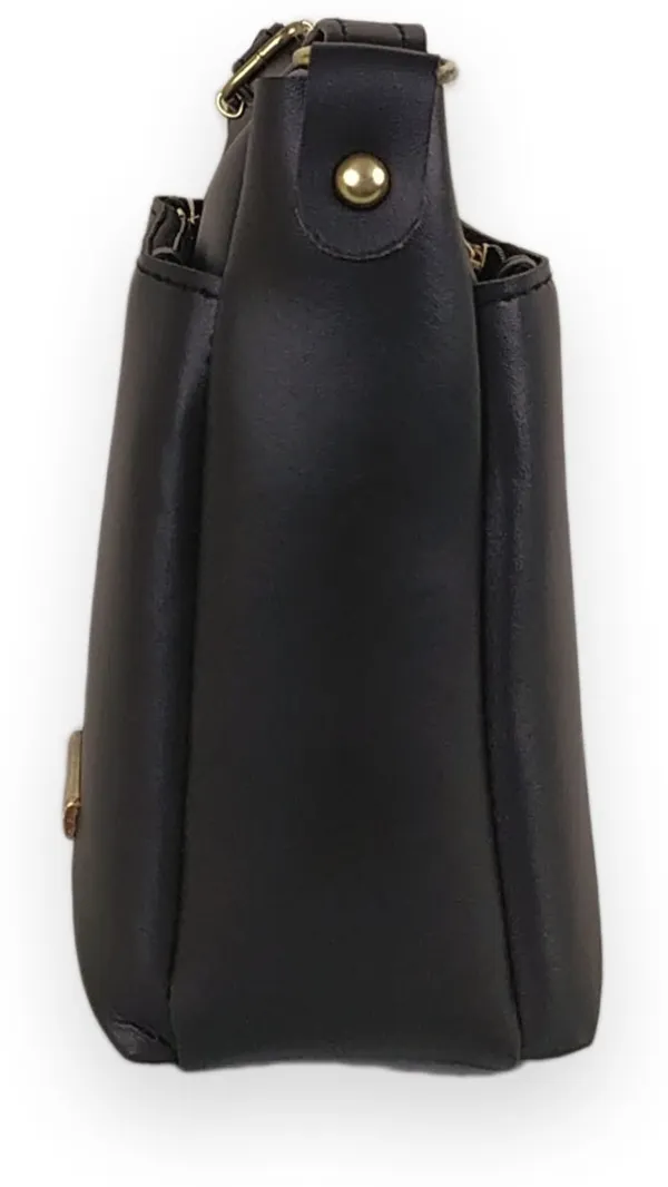 Black_Synthatic_Leather_Sling_Bag_For_Girl_&_Boy