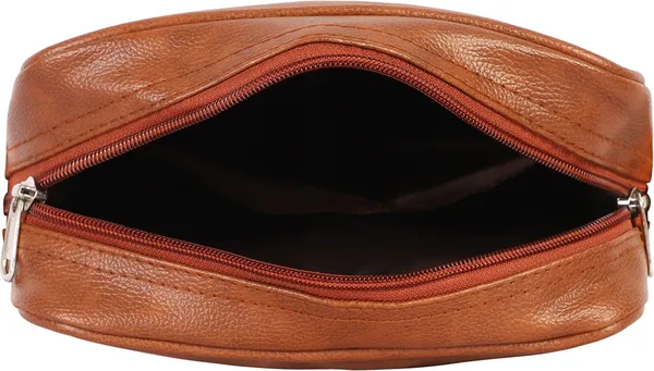 Tan_Sling_Bag_Pu_Leather_Sling_Cross_Body_Messenger_Bag_For_Men_Women