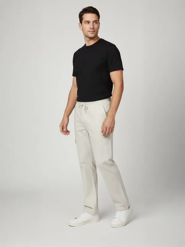 Mens_Solid_Cotton_Linen_Plus_Size_Cargo_Pyjama_|Loungewear_Sleepwear_Travel_Wear_Cargo_Pyjama