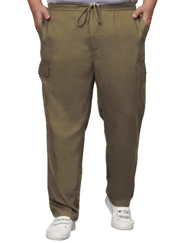 Mens_Solid_Cotton_Linen_Plus_Size_Cargo_Pyjama_|Loungewear_Sleepwear_Travel_Wear_Cargo_Pyjama