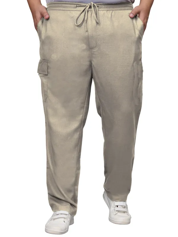 Mens_Solid_Cotton_Linen_Plus_Size_Cargo_Pyjama_|Loungewear_Sleepwear_Travel_Wear_Cargo_Pyjama