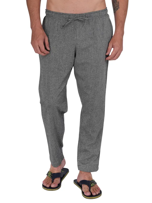 Grey_Denim_Plus_Size_Cotton_Casual_Lightweight_Solid_Pyjama_Beach_Pants_Elastic_Waist_Pyjama_For_Men